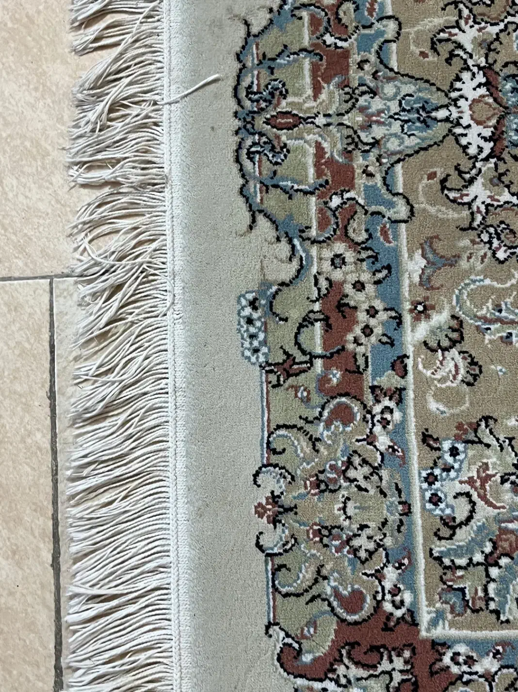 فرش ۶ متری رنگ روشن|فرش|رشت, منظریه|دیوار