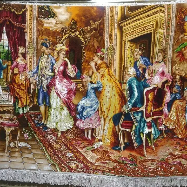 تابلو فرش دستباف بدرقه|تابلو فرش|تبریز, |دیوار