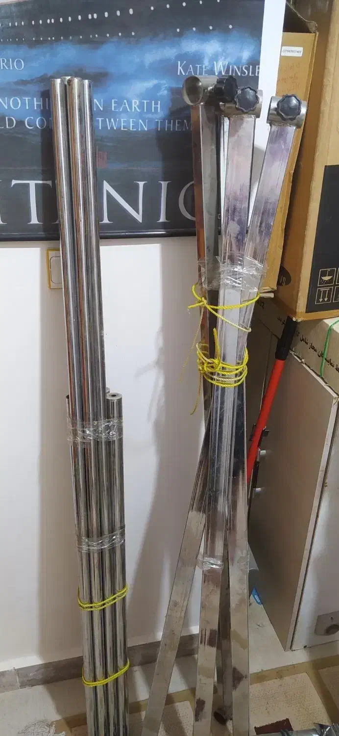 رگال دو طبقه فلزی بزرگ 2عدد همراه با رگال ۸ تیله|فروشگاه و مغازه|قشم, |دیوار