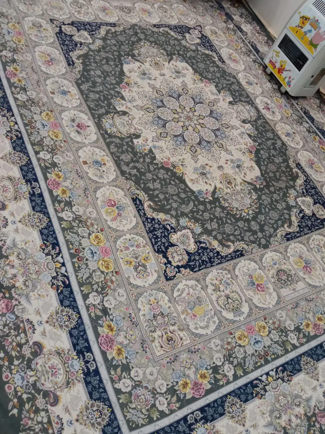 روفرشی جدید طوسی خوش رنگ 9متری|روفرشی|نهاوند, |دیوار