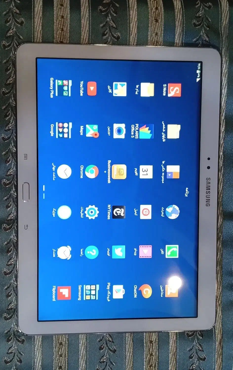 تبلت سامسونگ 10 اینچ p601 در حد نو|تبلت|تهران, خاک سفید|دیوار
