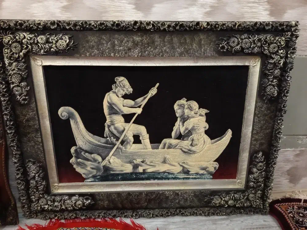 تابلو فرش دست بافت|تابلو فرش|اردبیل, |دیوار