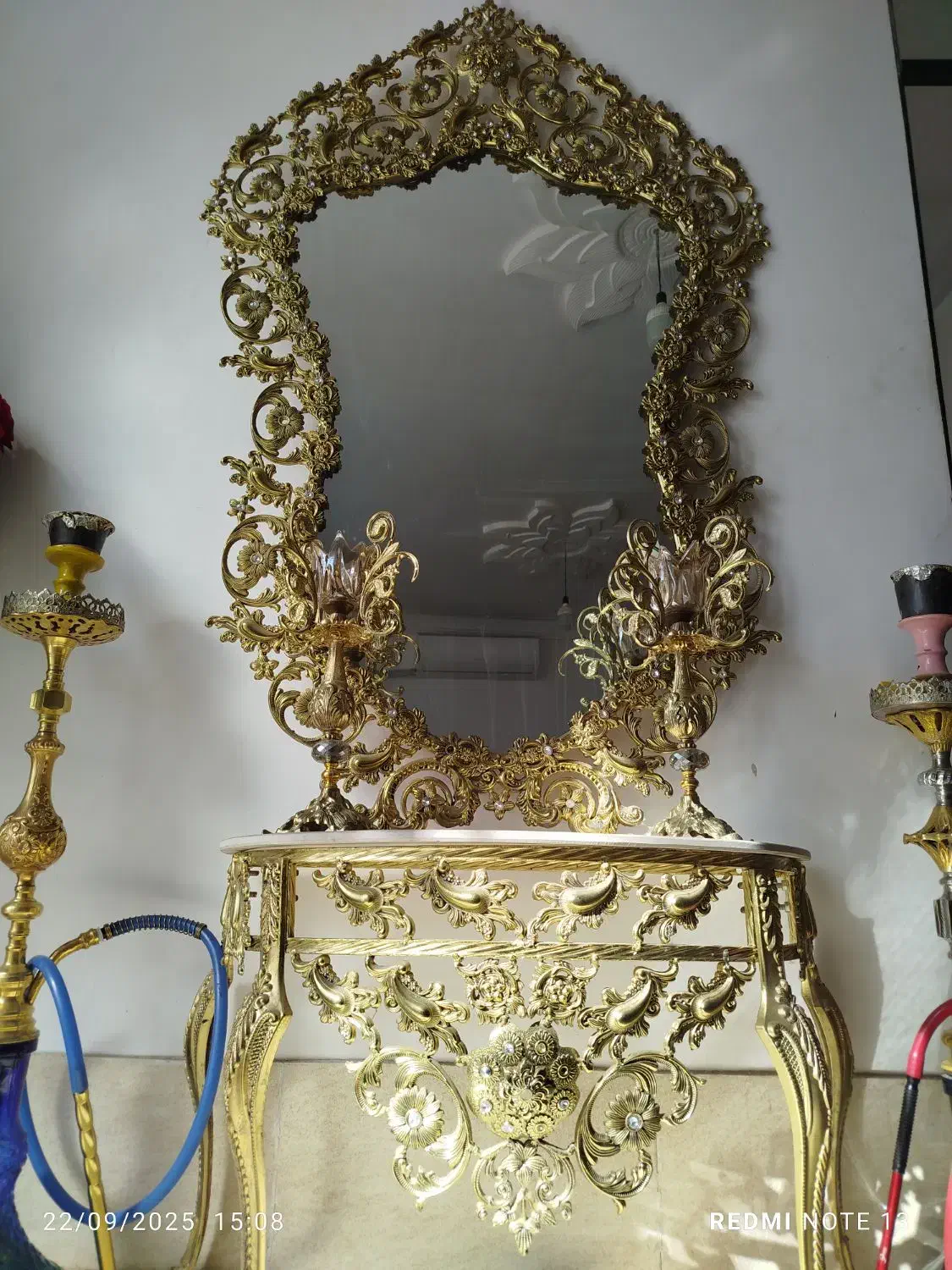 اینه شمعدان|آینه|ارومیه, |دیوار