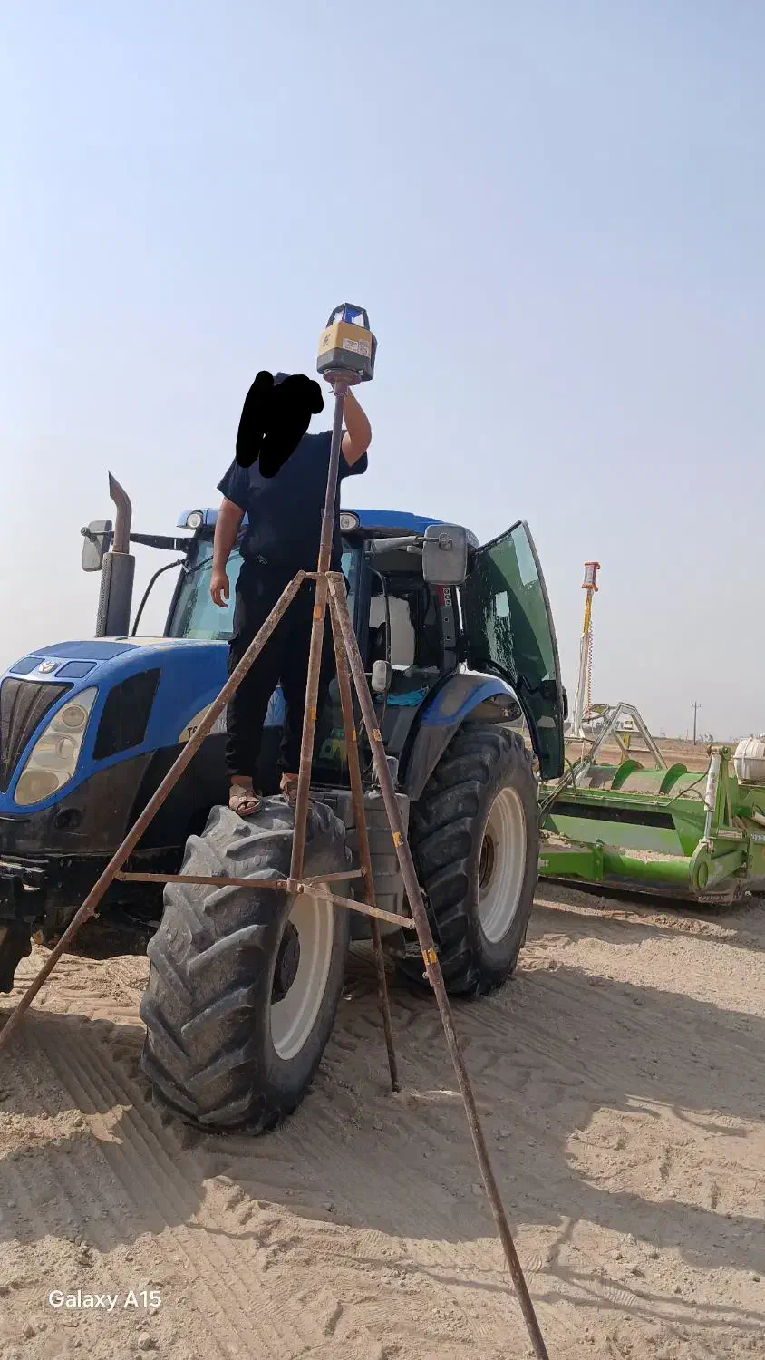 تسطیح اراضی کشاورزی با مدرن‌ترین دستگاه‌های لیزری|ماشین‌آلات صنعتی|امیدیه, |دیوار