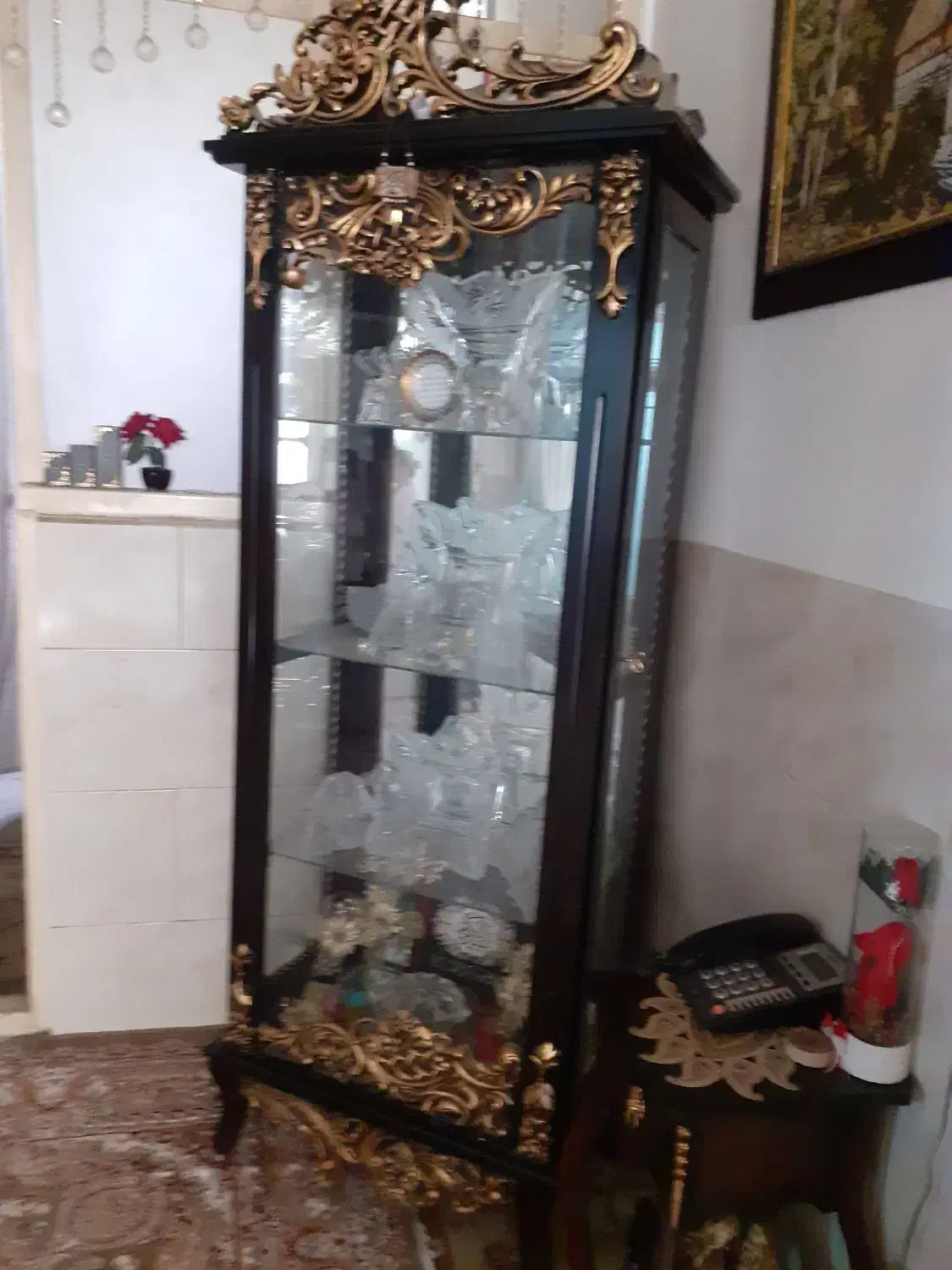 ویترین درحدنو|بوفه، ویترین، کنسول|قرچک, میرزائی شمالی|دیوار