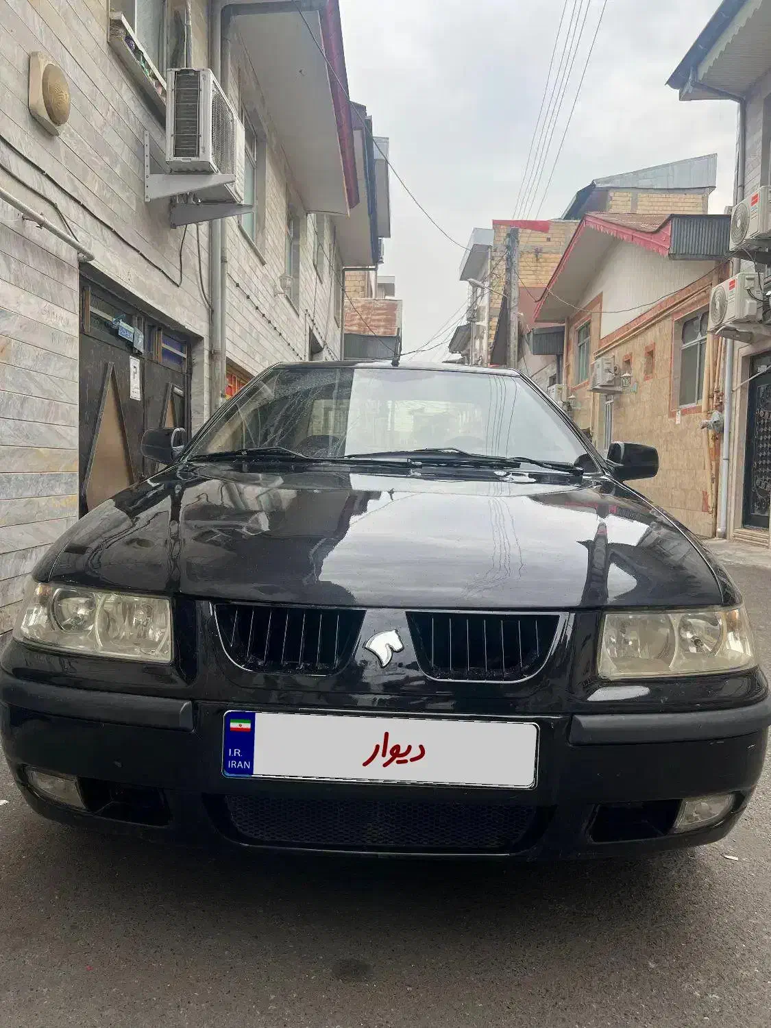 سمند مشکی مدل ۸۲|خودرو سواری و وانت|رشت, سلیمانداراب|دیوار