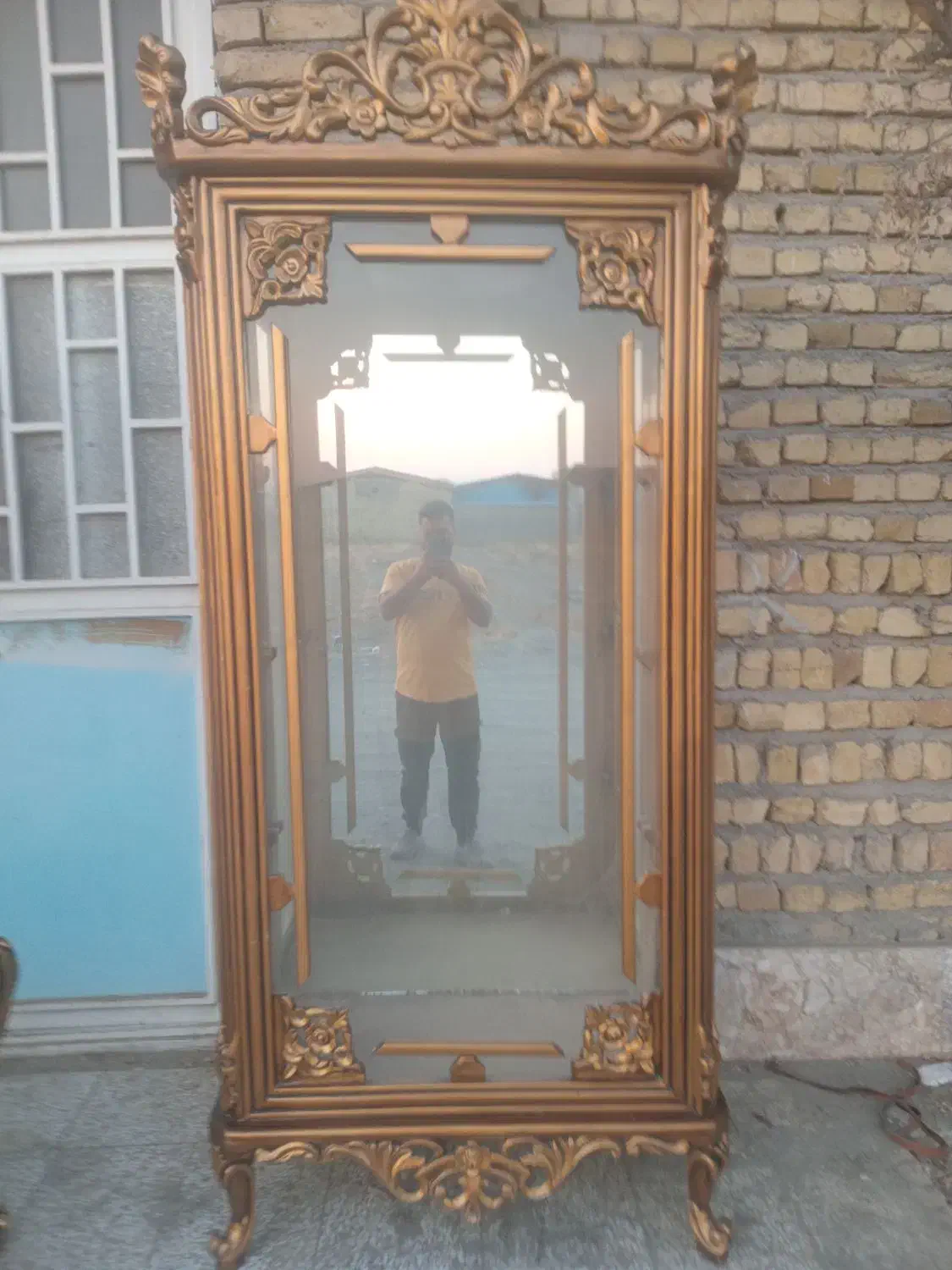 ۲ عدد گنجه چوب راش سالم مرتب|بوفه، ویترین، کنسول|شاندیز, |دیوار