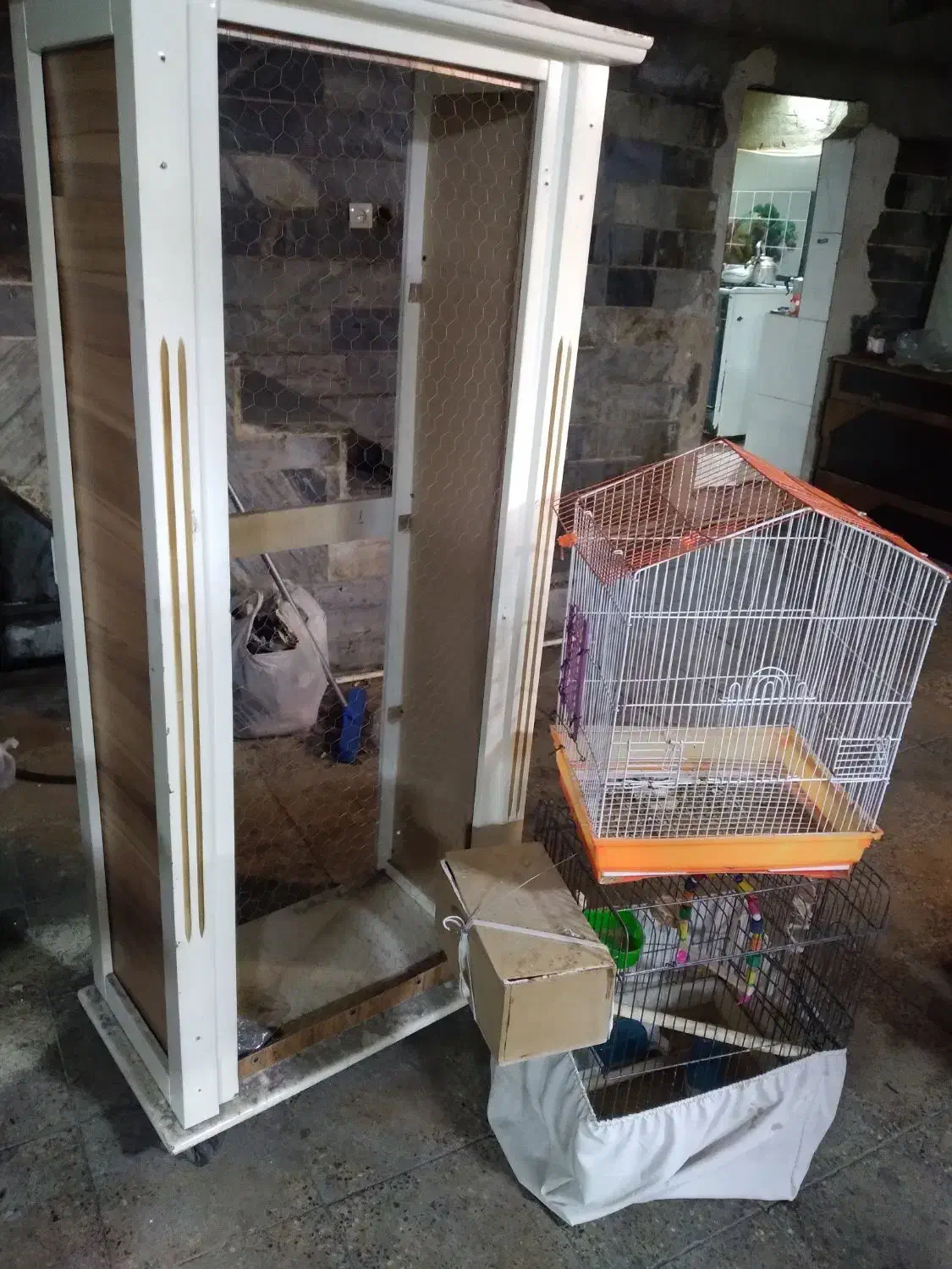 قفس عروس هلندی و قفس دست ساز|لوازم جانبی حیوانات|نسیم‌شهر, |دیوار