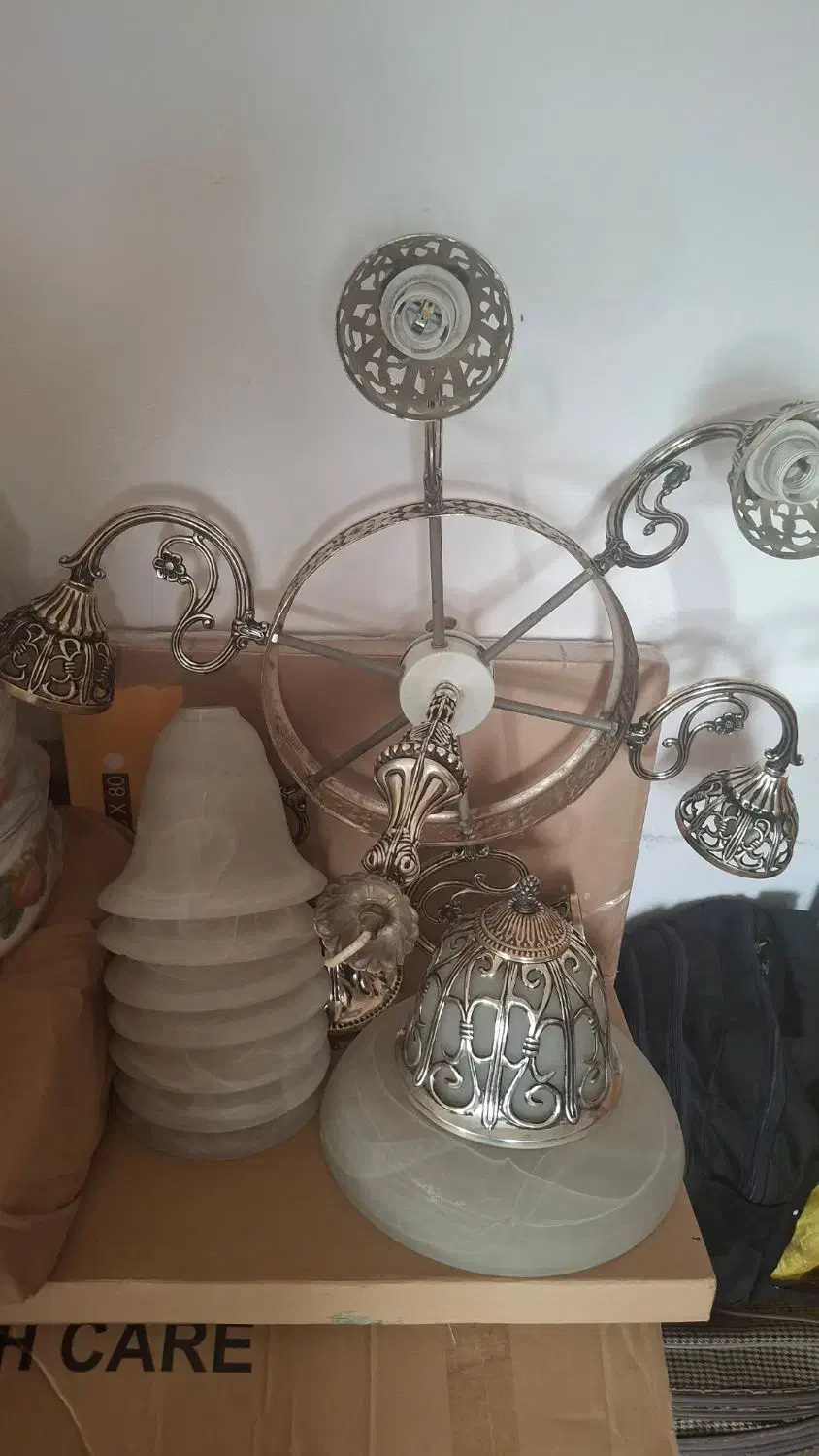 لوسر شیک وزیبا|لوستر و چراغ آویز|لنگرود, |دیوار