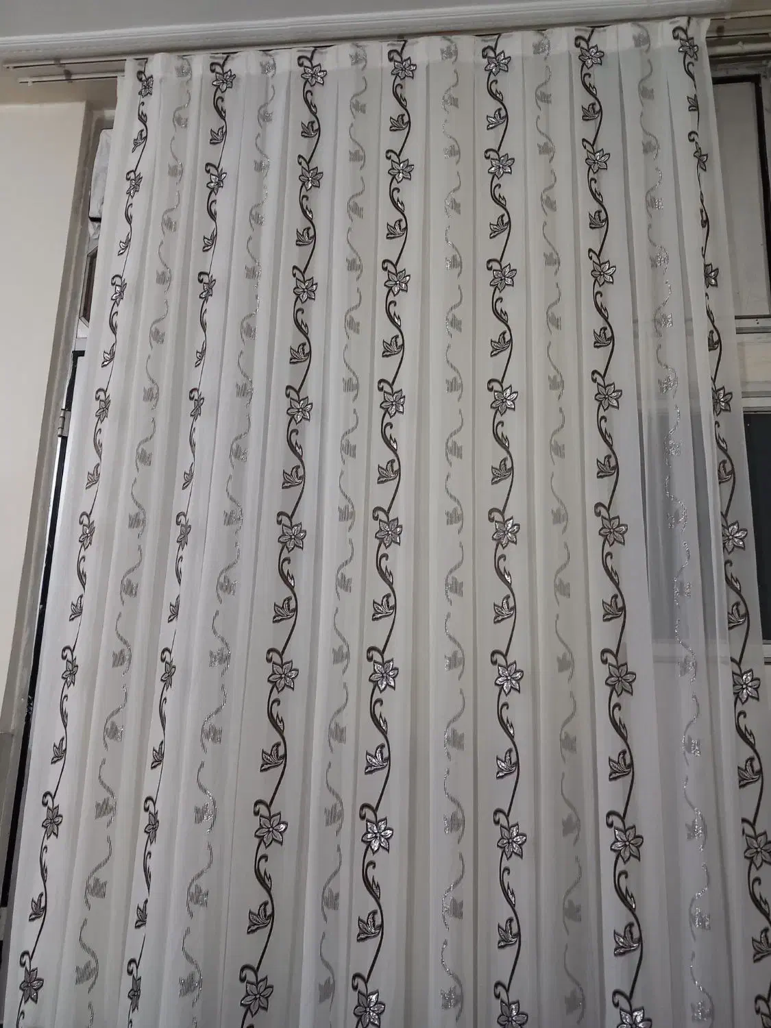 پرده حریر|پرده، رانر، رومیزی|خرم‌آباد, |دیوار