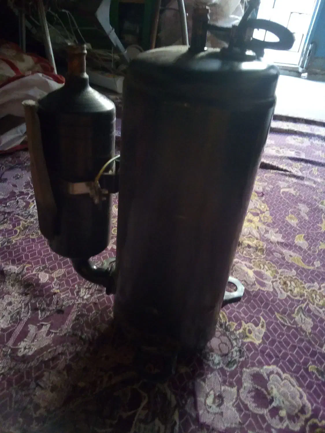 موتور سوخته اسپیلت 18هزار|کولر گازی و فنکوئل|ایرانشهر, |دیوار