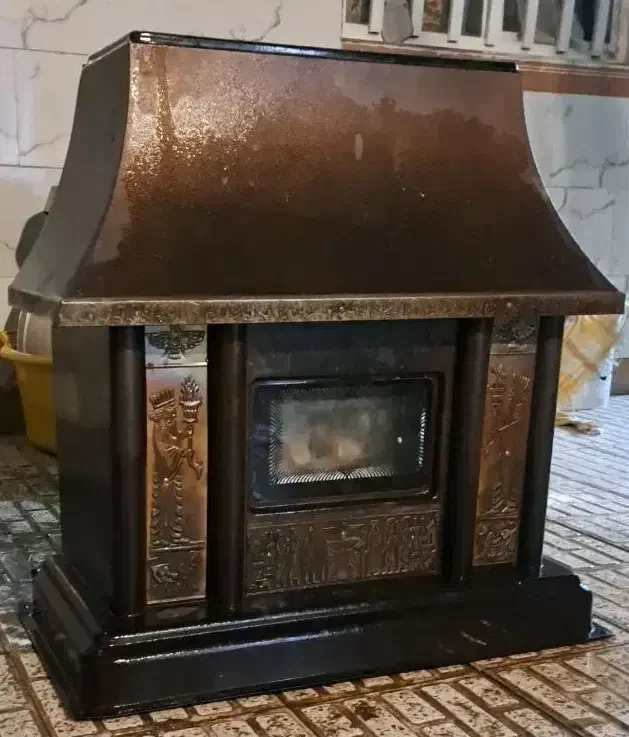 بخاری شومینه ای|بخاری، هیتر، شومینه|کرمان, |دیوار