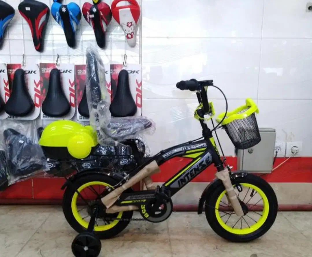 دوچرخه ۱۲و۱۶ بینتو((جهان دوچرخ قم))|دوچرخه، اسکیت، اسکوتر|قم, نیروگاه|دیوار