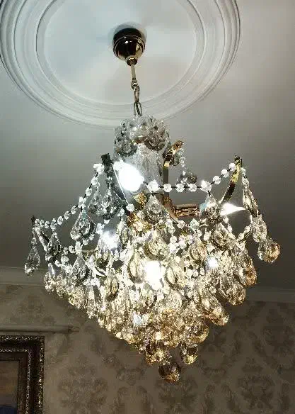 لوستر|لوستر و چراغ آویز|همدان, |دیوار