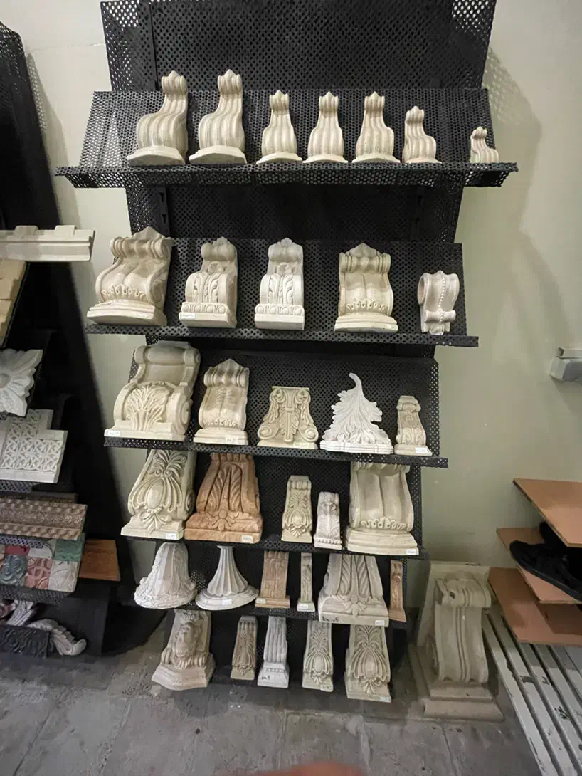 مدل الماس / تاج سرستون مربع در 8 سایز / سراهی گرد|مصالح و تجهیزات ساختمان|قدس, شهرقدس|دیوار