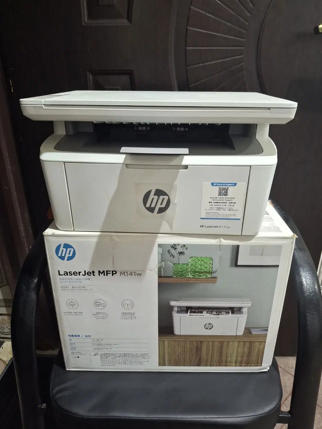 پرینتر لیزری سه کاره hp m141w(پرینت ،اسکن،کپی)|پرینتر، اسکنر، کپی، فکس|خرمشهر, |دیوار