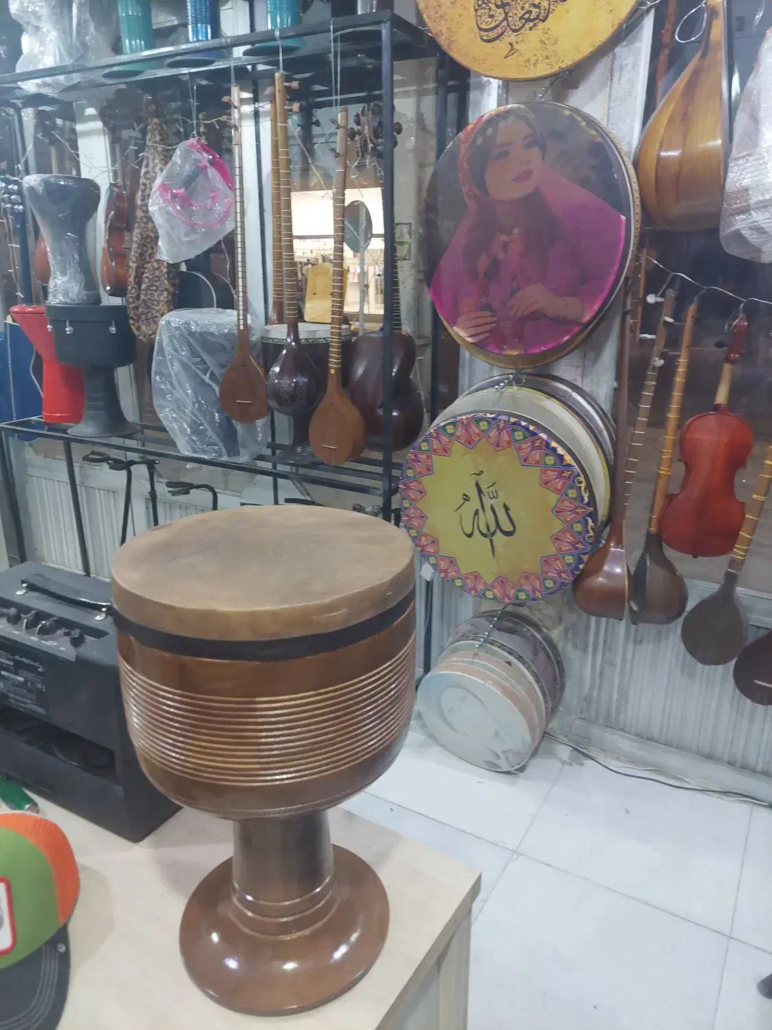 تنبک پوست شتر|درام و پرکاشن|جهرم, |دیوار