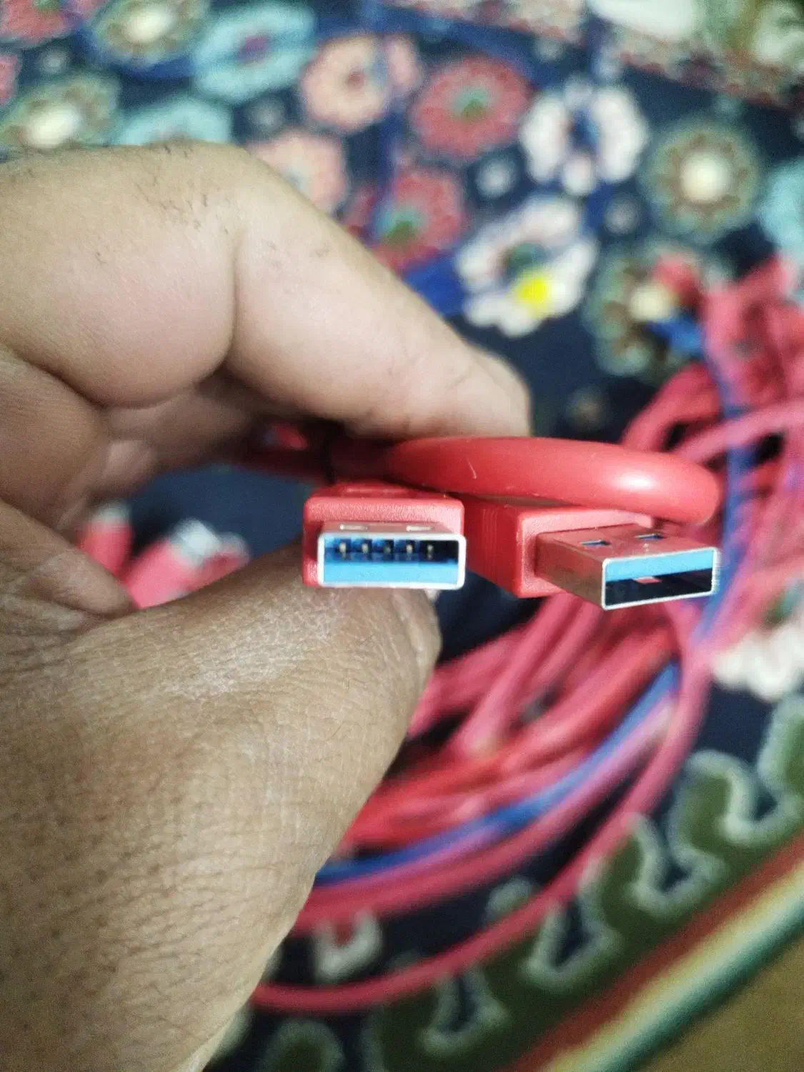 کابل دو سر نر یا کابل لینک usb3 و رایزر|قطعات و لوازم جانبی رایانه|اصفهان, دارک|دیوار