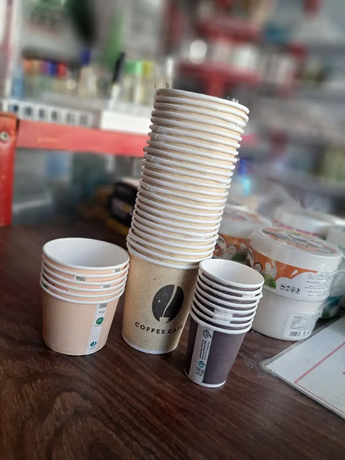 لیوان کاغذی|ظروف نگهدارنده، پلاستیکی، یکبارمصرف|قم, شهرک امام حسن|دیوار