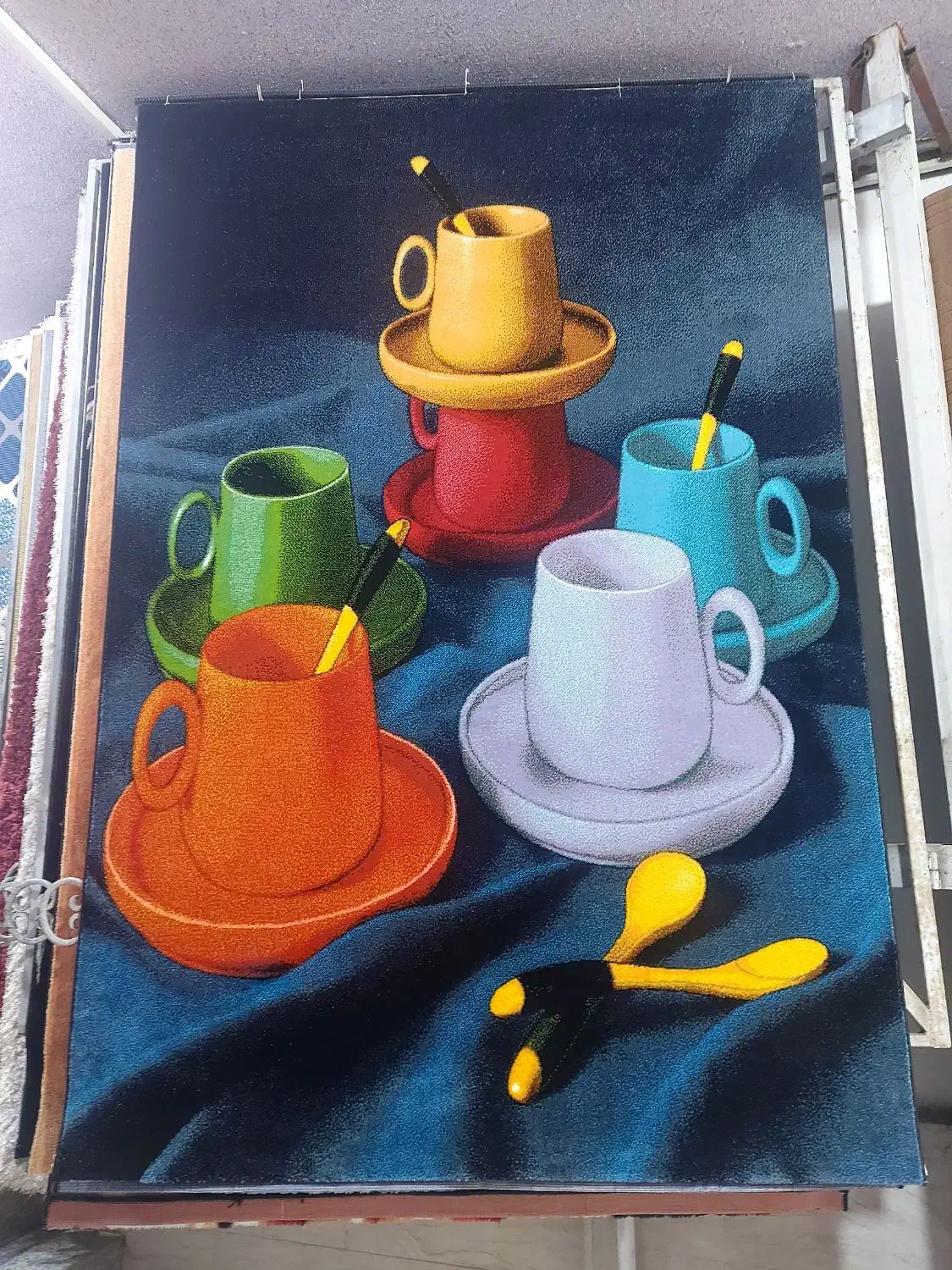 فرش قالیچه|فرش|ساری, |دیوار