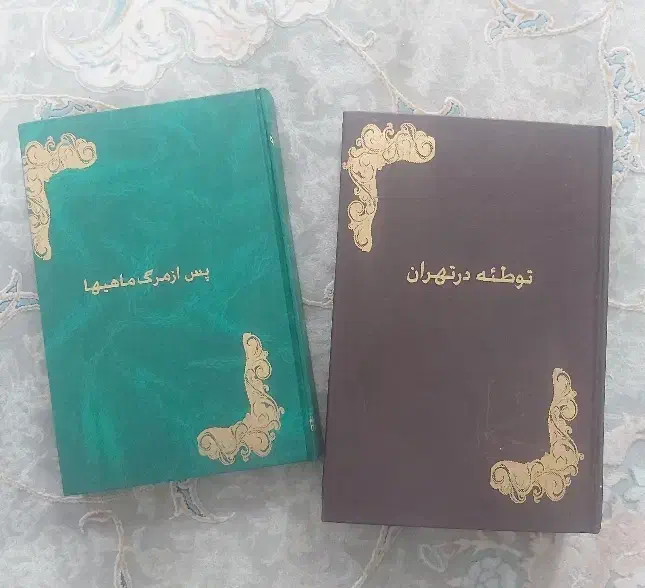 دو جلد کتاب نفیس قدیمی|کتاب و مجله تاریخی|تهران, تختی|دیوار
