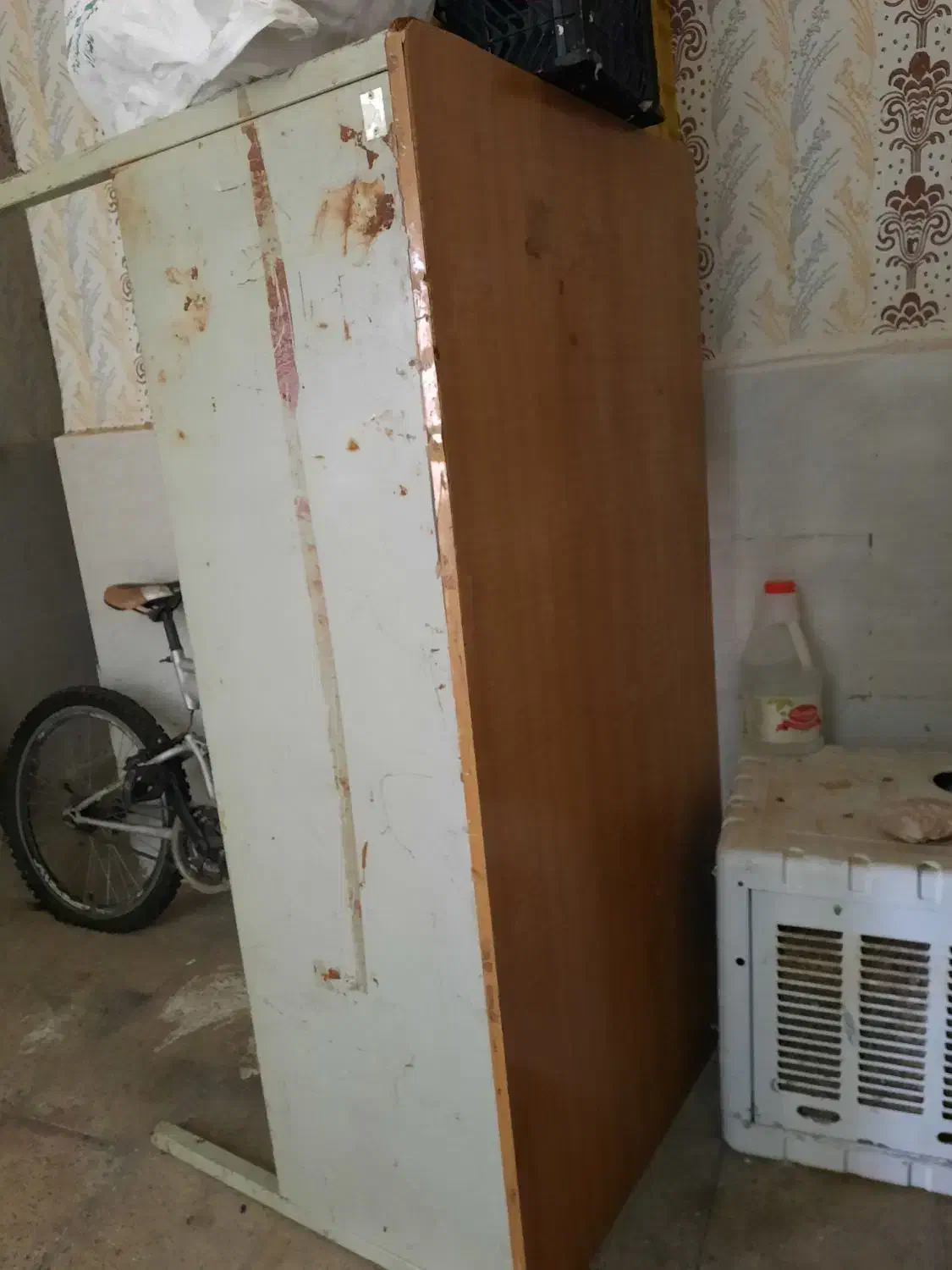 میز بزرگ فلزی|میز تحریر و کامپیوتر|تاکستان, |دیوار