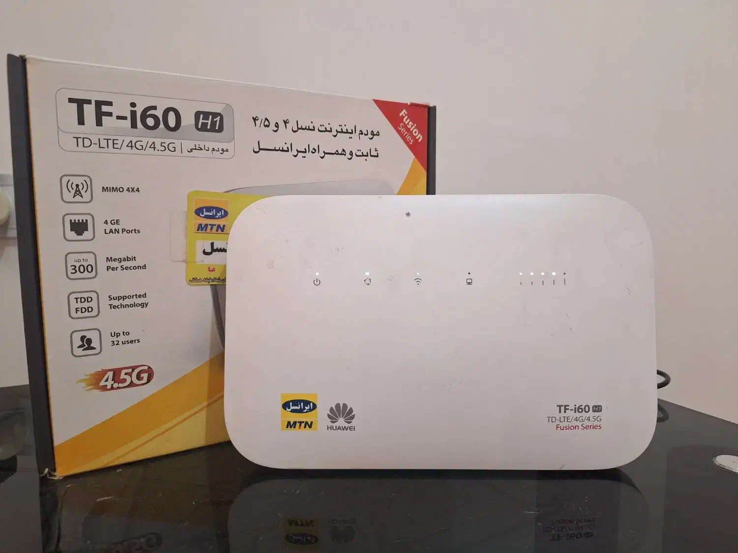 مودم ایرانسل مدل TFi60 ، سیمکارت خور|مودم و تجهیزات شبکه|گنبد کاووس, |دیوار