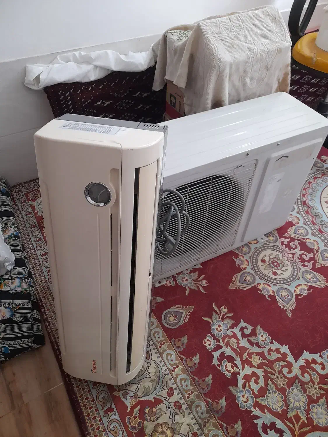 اسپیلت ۱۲ هزار موتور سوخته|کولر گازی و فنکوئل|آق قلا, |دیوار