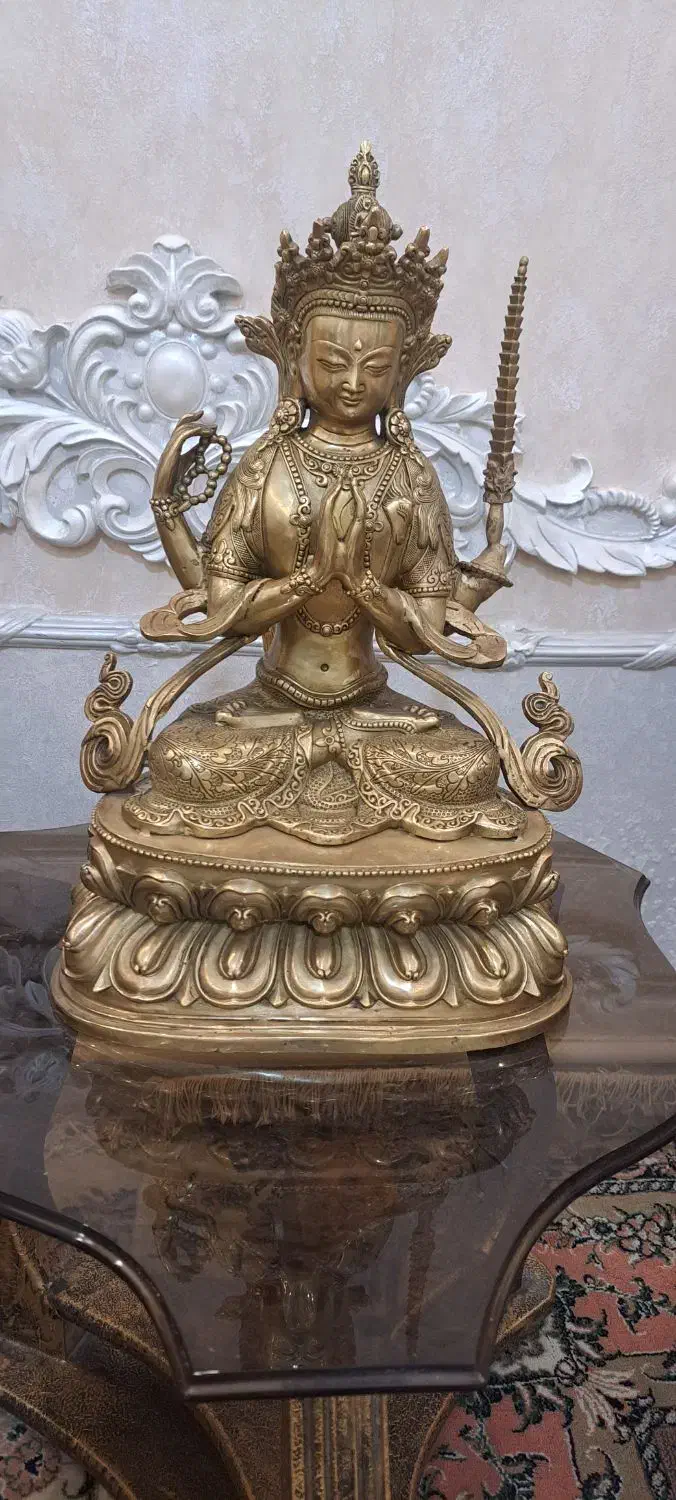 مجسمه بودا|کلکسیون اشیاء عتیقه|اردبیل, |دیوار