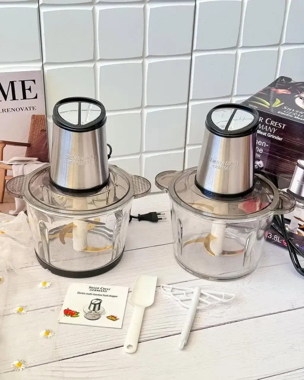 خردکن سیلور کرست SL 2023 اصل آلمان 3/8لیتری|خردکن، آسیاب، غذاساز|تهران, علم و صنعت|دیوار