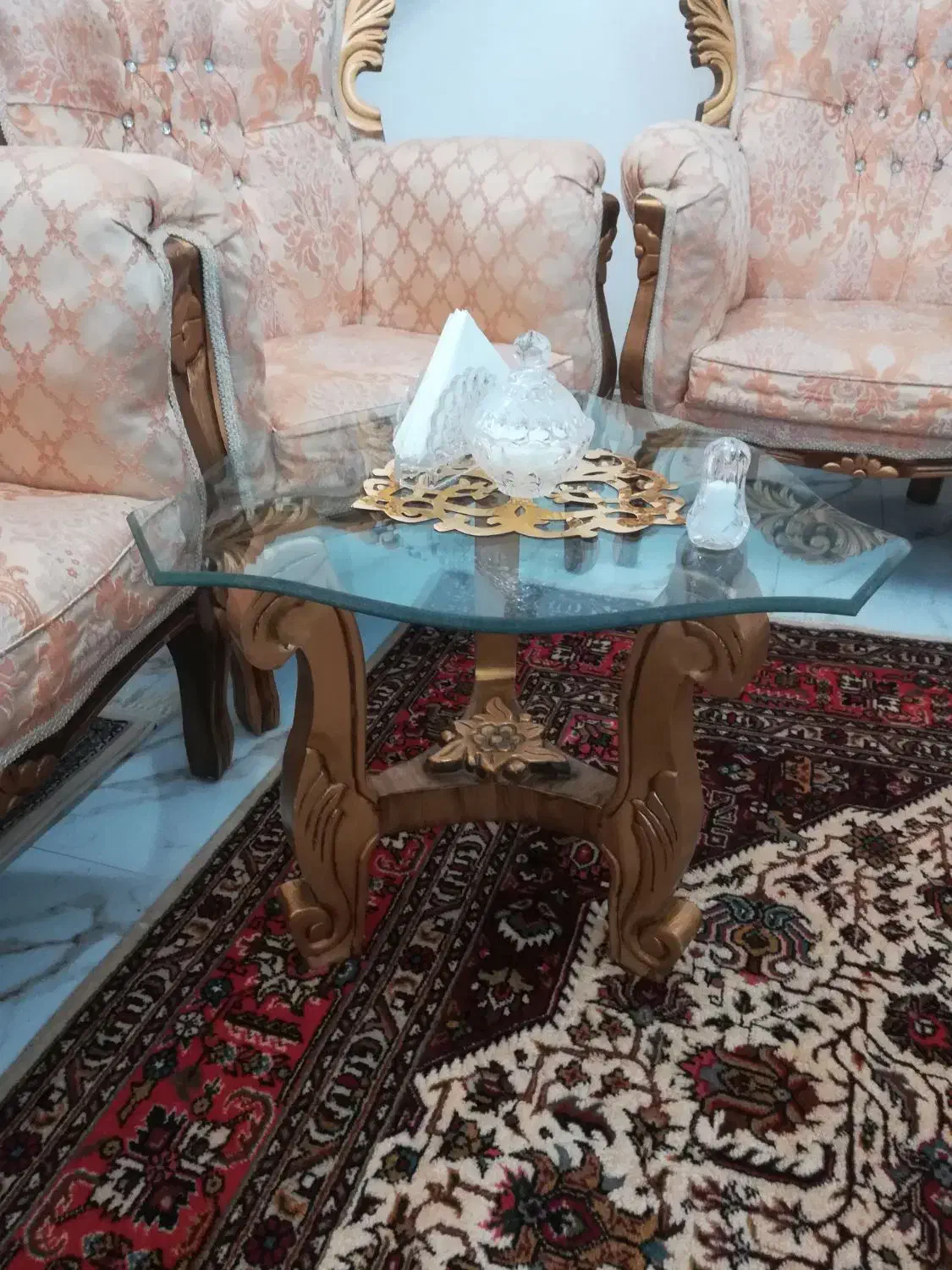 میز عسلی جلو مبلی|مبلمان خانگی و میز عسلی|مرند, |دیوار