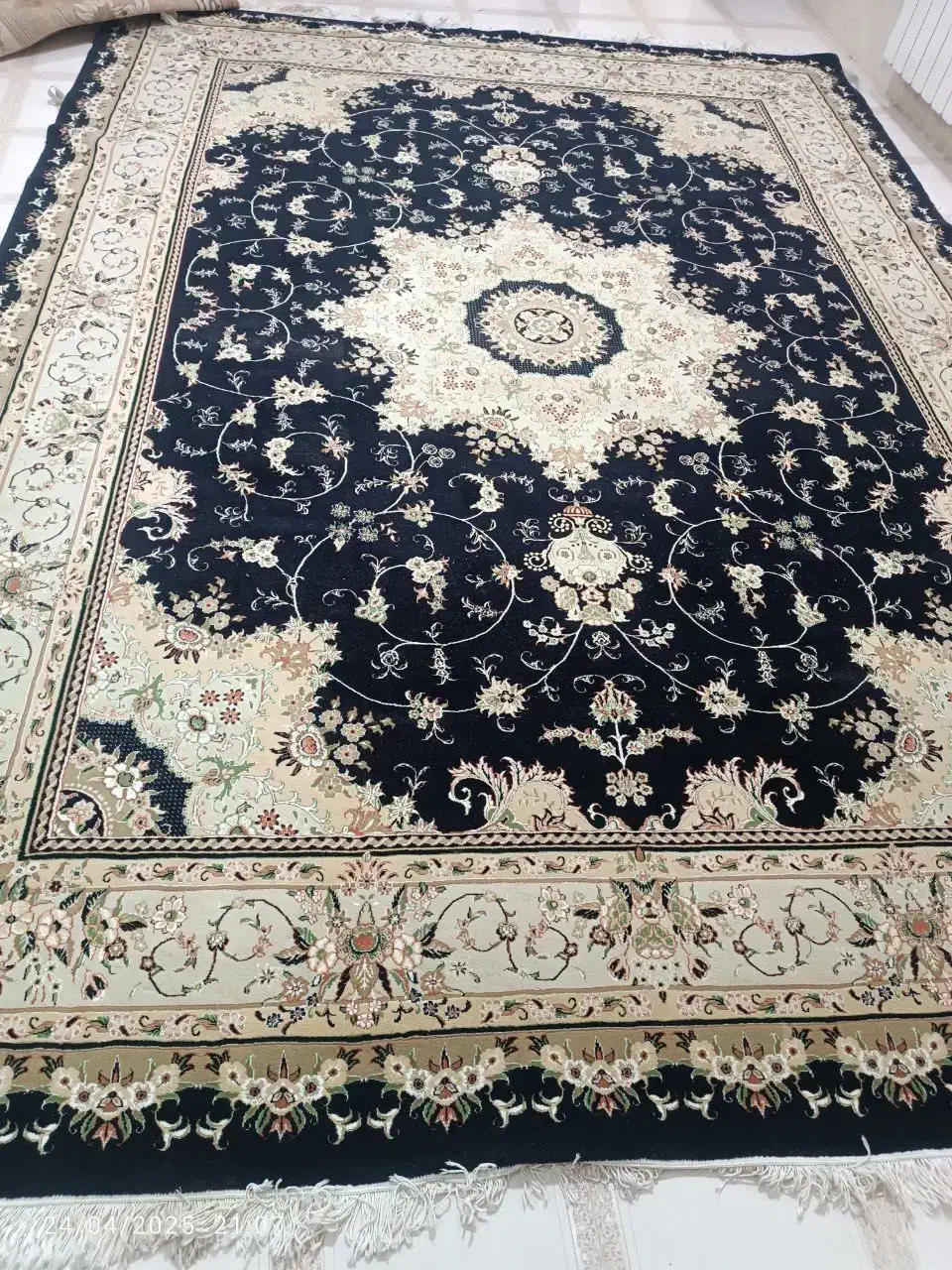 ۲تخته فرش ۳در۴ ۷۰۰شانه ۱۰ملیون تومان|فرش|بانه, |دیوار