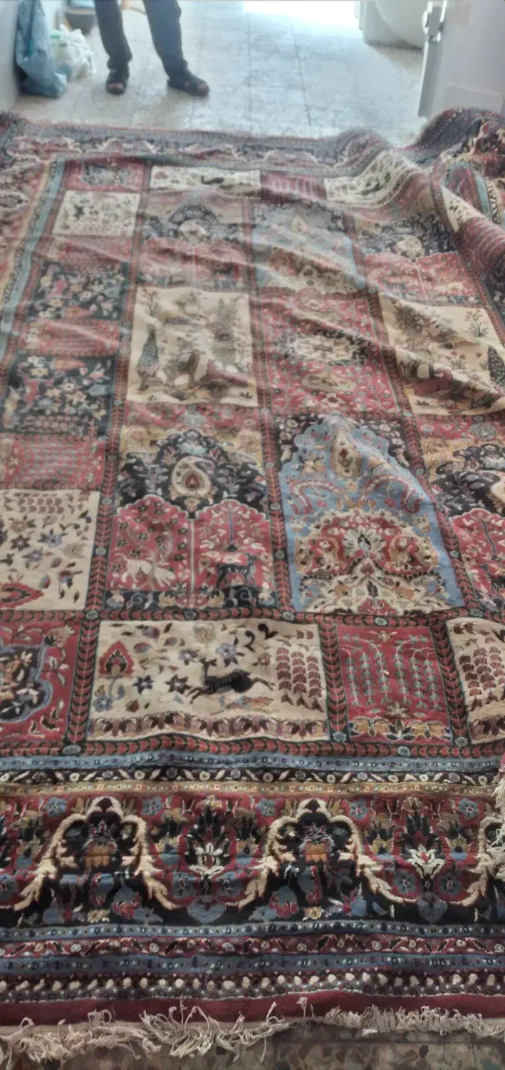 فرش قدیمی|فرش|خمینی‌شهر, |دیوار