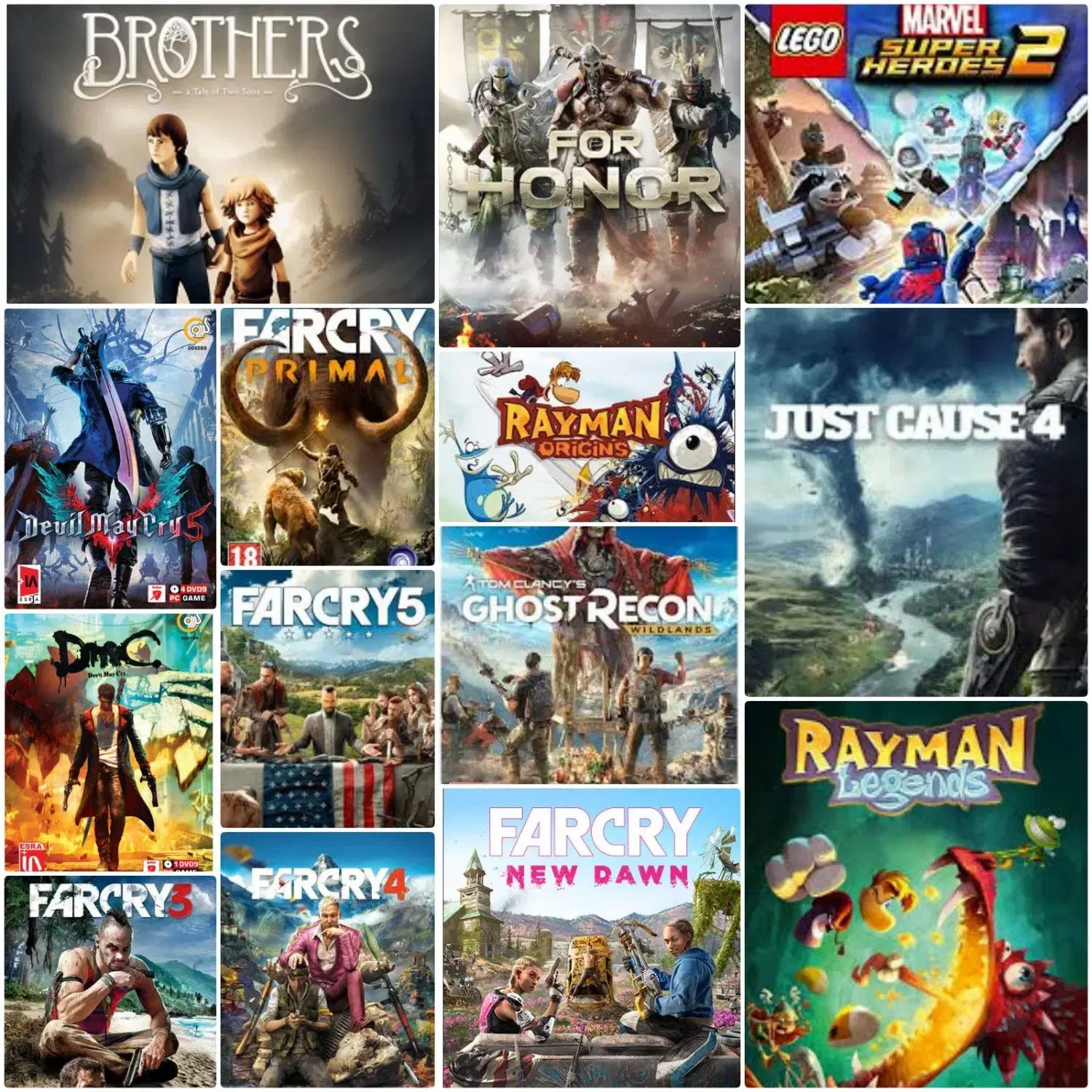 فروش بازی کامپیوتری رو فلش|کنسول، بازی ویدئویی و آنلاین|بیرجند, |دیوار