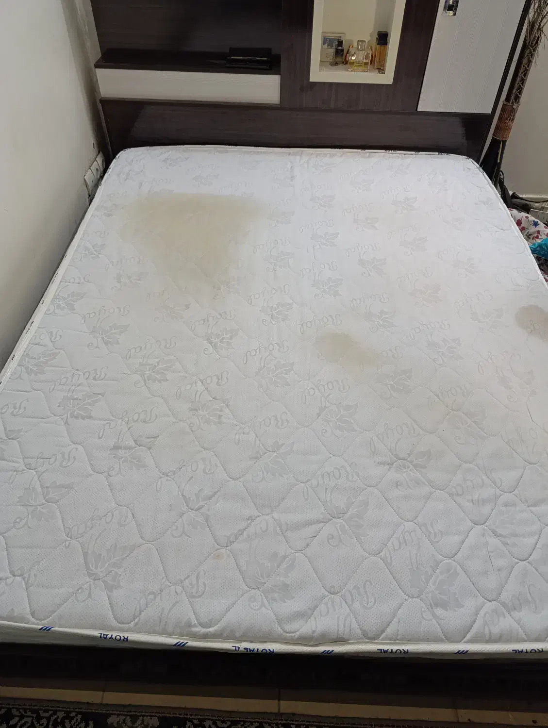 تشک رویال دو نفره|تخت و سرویس خواب|رشت, کوی مهر|دیوار