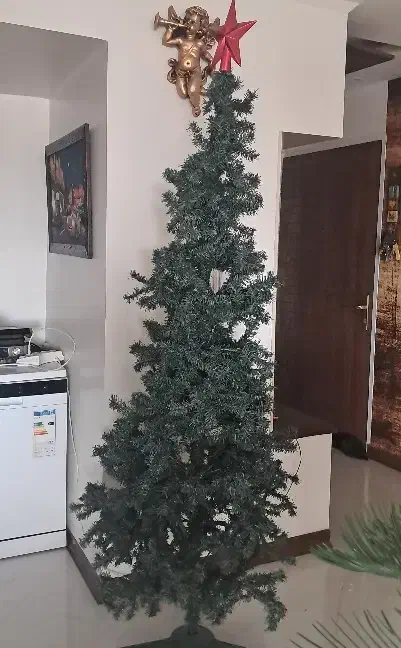 درخت کریسمس بزرگ|گل مصنوعی|اصفهان, سپاهان‌شهر|دیوار