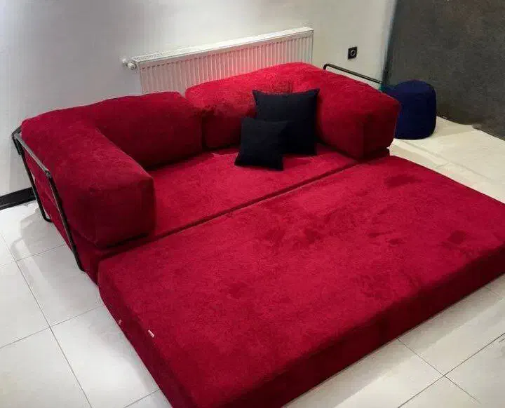 تخت خواب شو تشک مدل مبل پازلی|تخت و سرویس خواب|چالوس, |دیوار