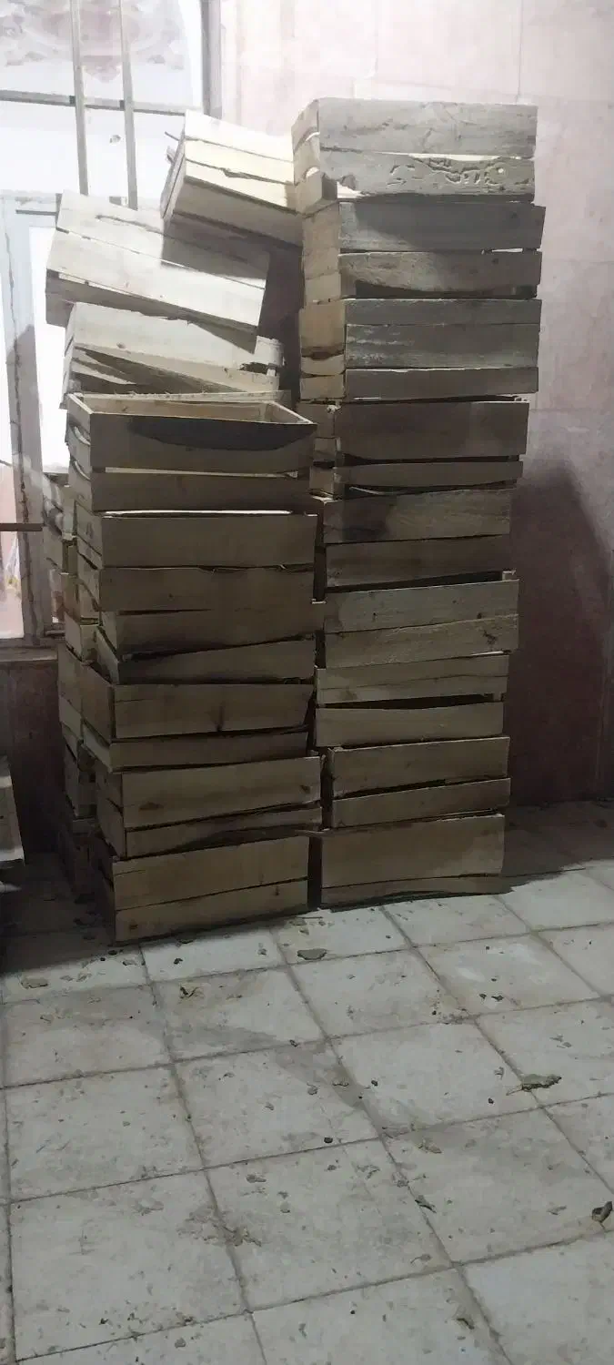 جعبه چوبی انگور|عمده‌فروشی|رضویه, |دیوار