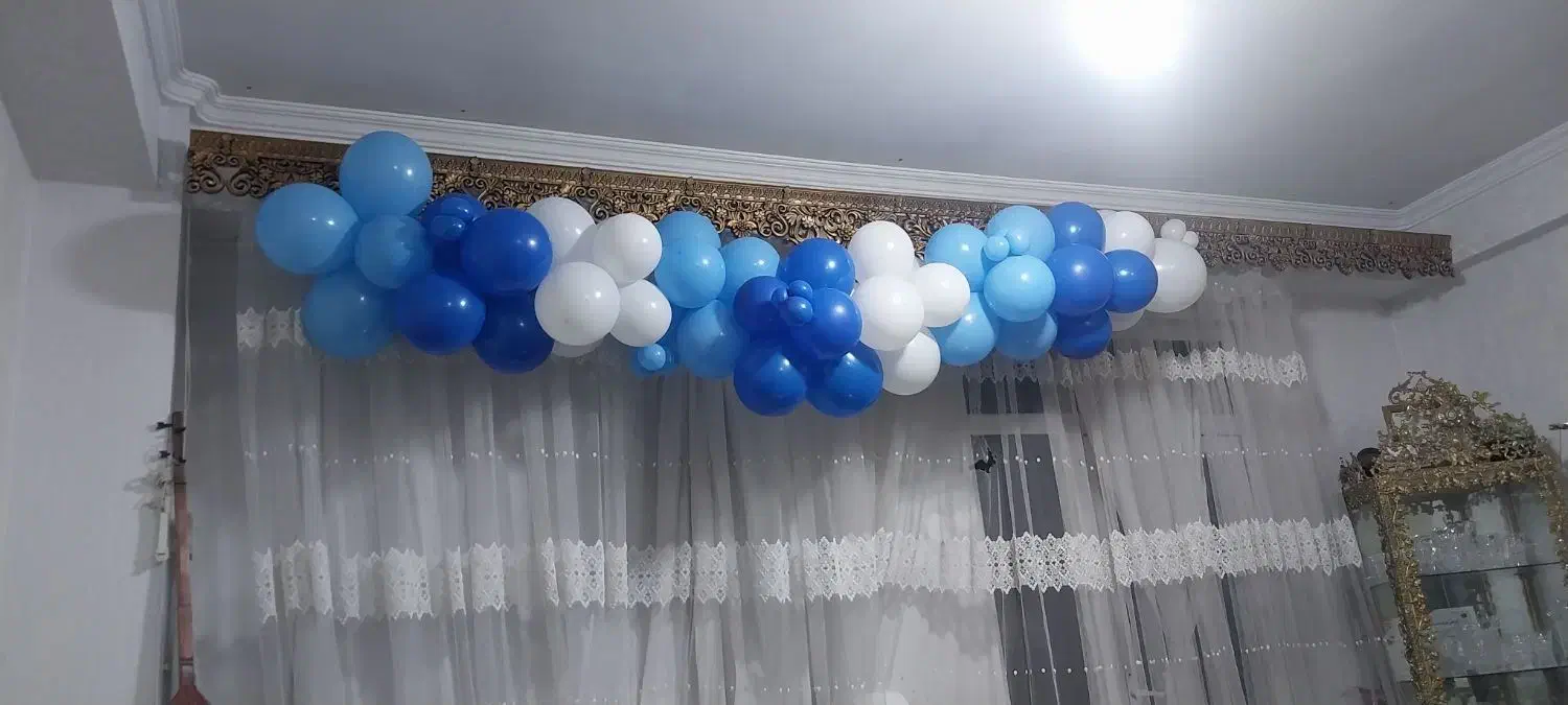 ریسه بادکنک ۲.۵ متری مخصوص تولد|اسباببازی بچه|سهند, |دیوار