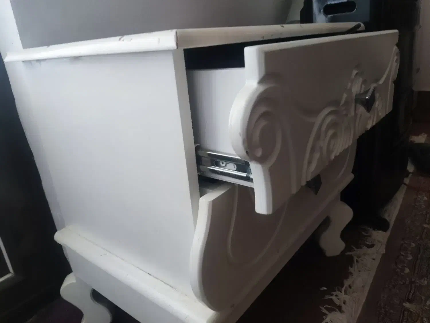 پاتختی|تخت و سرویس خواب|علیآباد کتول, |دیوار