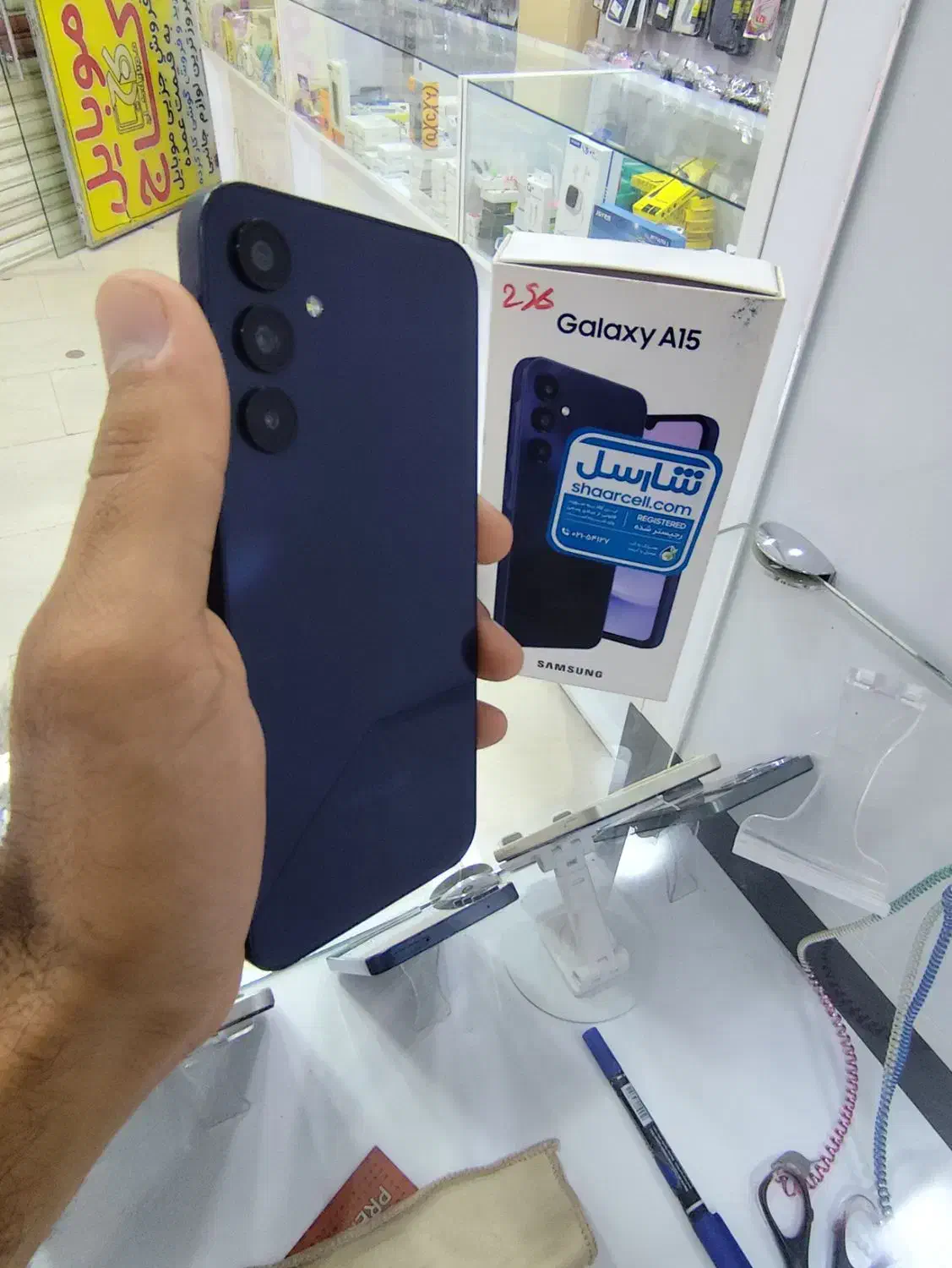 کارکرده سامسونگA15حافظه256رام8موبایل کاج|موبایل|زابل, |دیوار