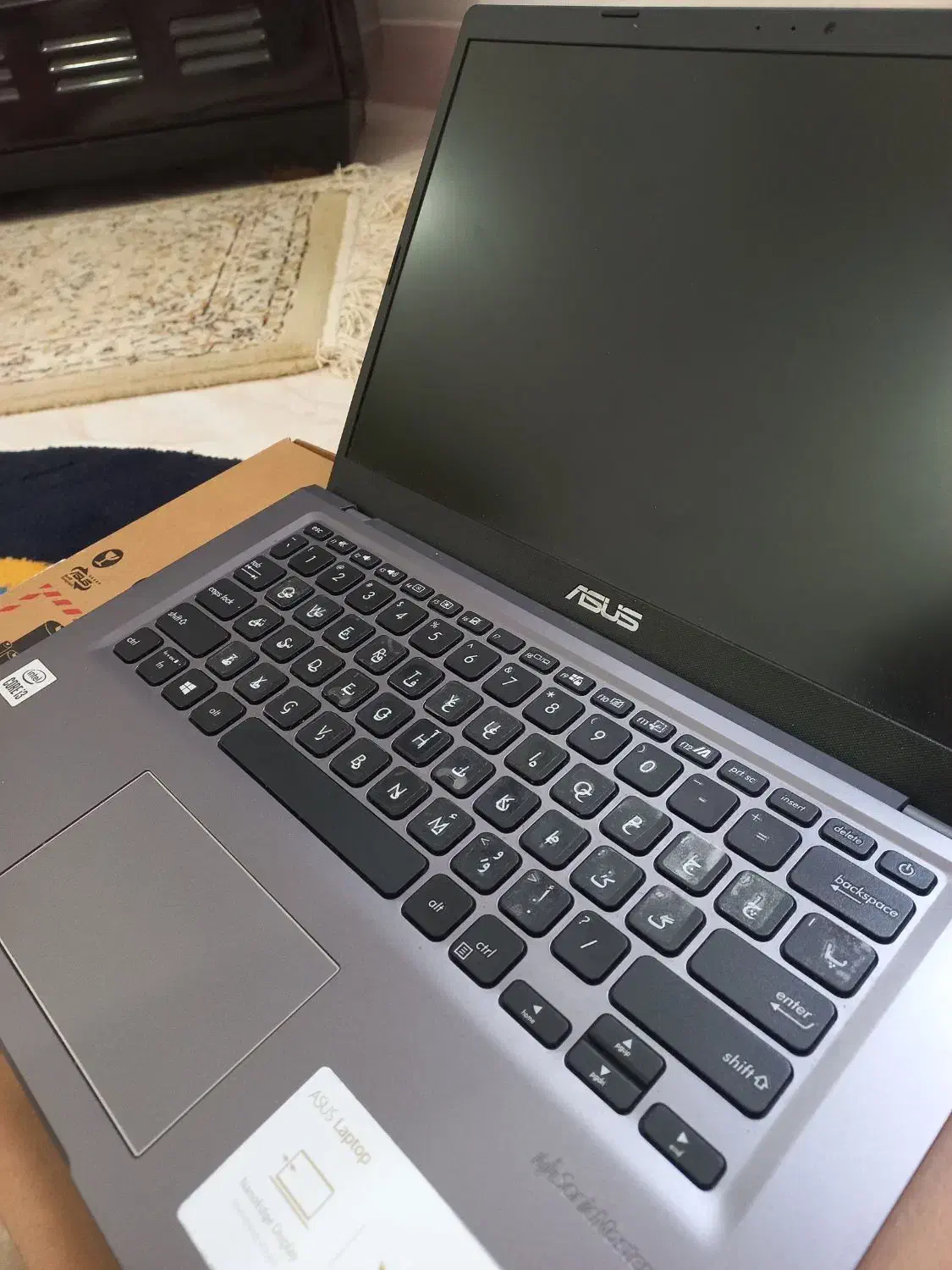 لپ تاپ Asus نسل دهمi3 10110U-Ram12DDR4-SSD-FHD IPS|رایانه همراه|رشت, گلسار|دیوار