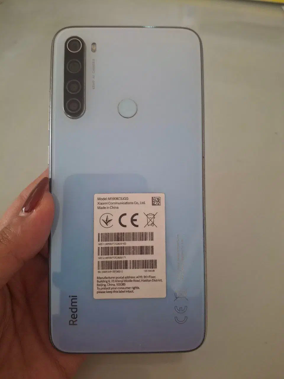 فروش گوشی شیائومی نوت ۸|موبایل|ارومیه, |دیوار