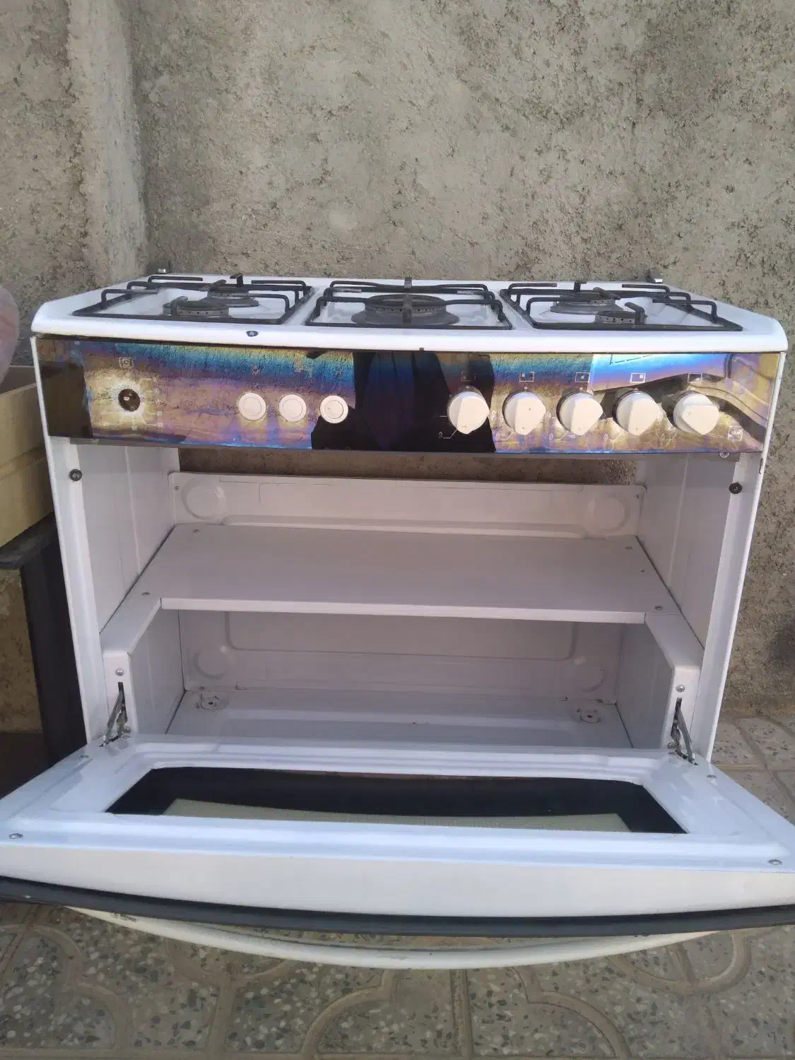 گاز تره فر پنج شعله|اجاق گاز و لوازم برقی پختوپز|آبدانان, |دیوار