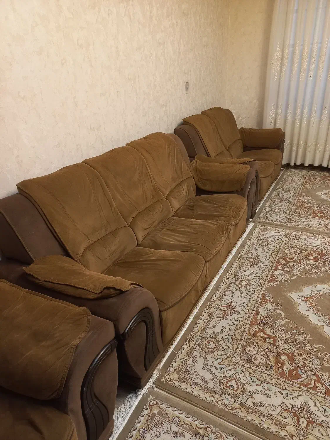 مبل راحتی هفت نفره|مبلمان خانگی و میز عسلی|خرمدره, |دیوار