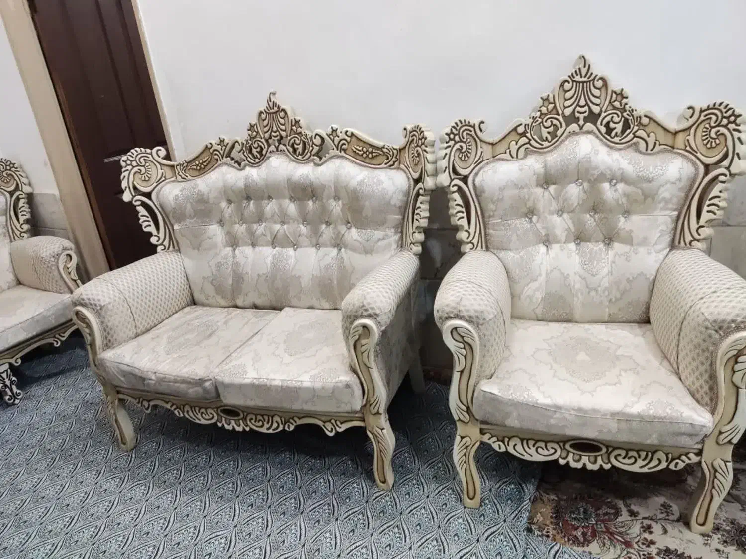 مبل ۷ نفره|مبلمان خانگی و میز عسلی|پاکدشت, پاکدشت (مامازند)|دیوار