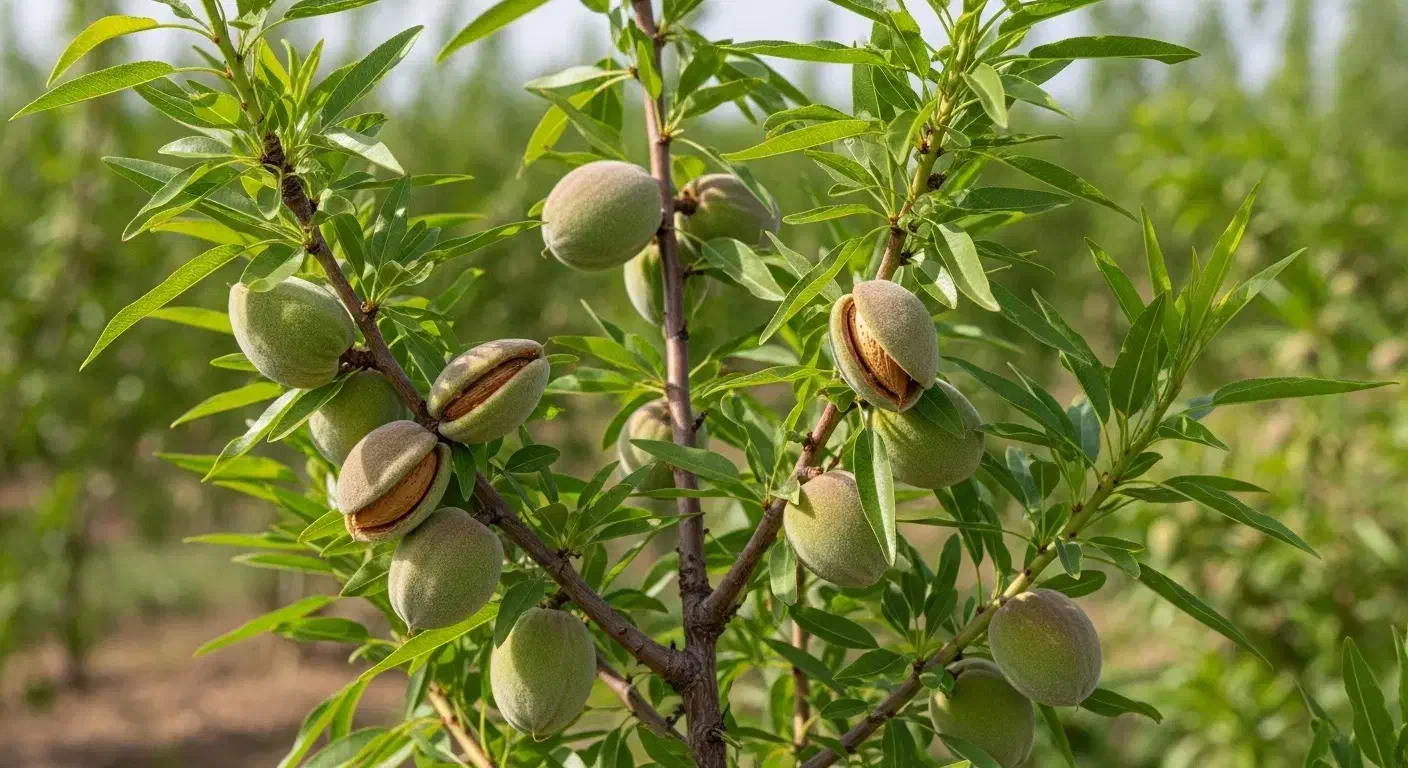 نهال بادام دیرگل و مقاوم به سرما|خدمات باغبانی و درختکاری|ملکان, |دیوار