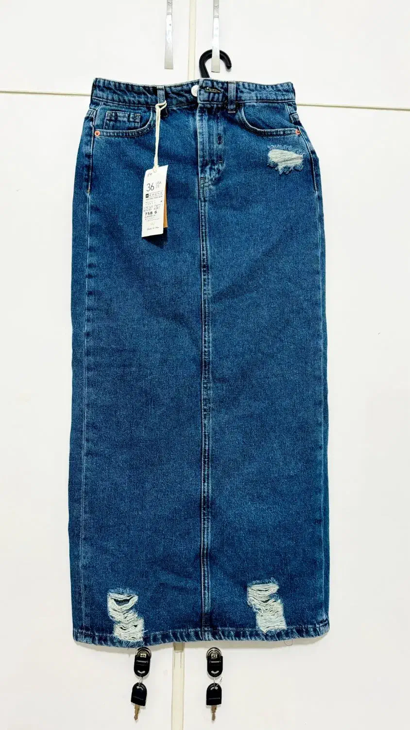 دامن جین اصل سایز ۳۶|لباس|مسجد سلیمان, |دیوار