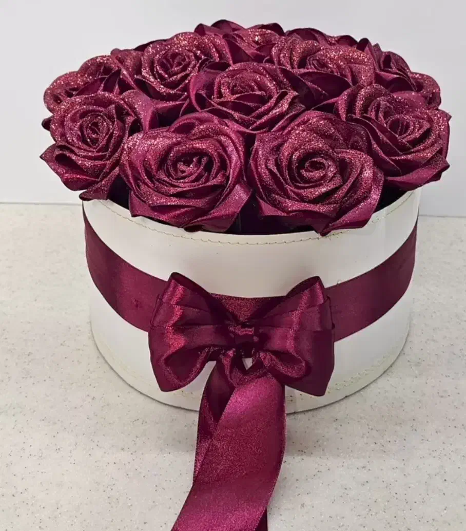 گل روبانی|گل مصنوعی|فردیس, نگارستان|دیوار