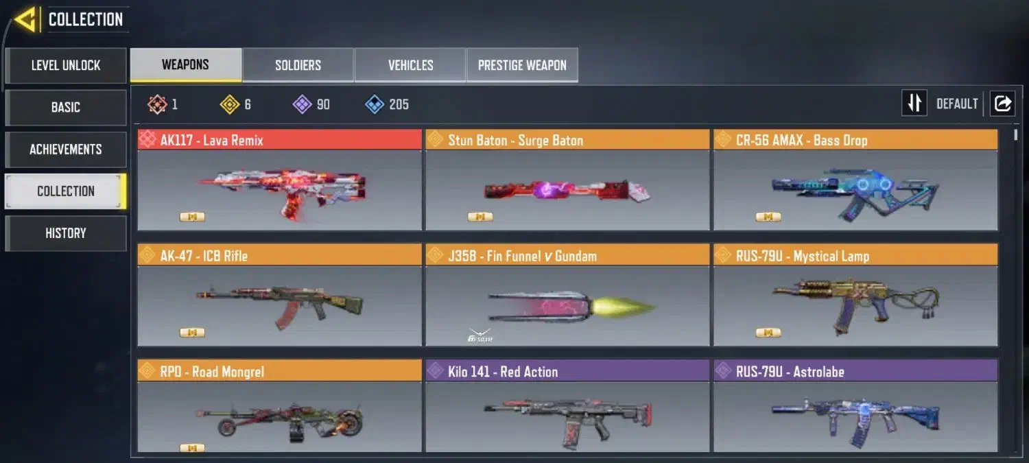 اکانت کالاف لول 170|کنسول، بازی ویدئویی و آنلاین|بوشهر, |دیوار